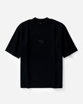 Fitline Eroded Boxy Tee - Black