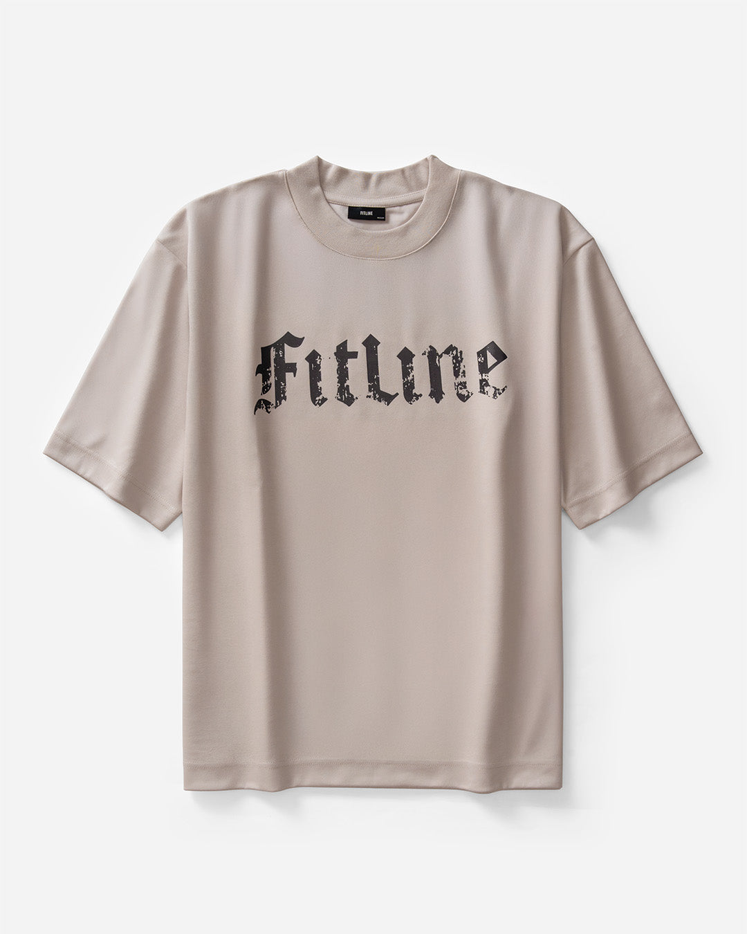 Fitline Heritage Boxy Tee - Oyster Mushroom