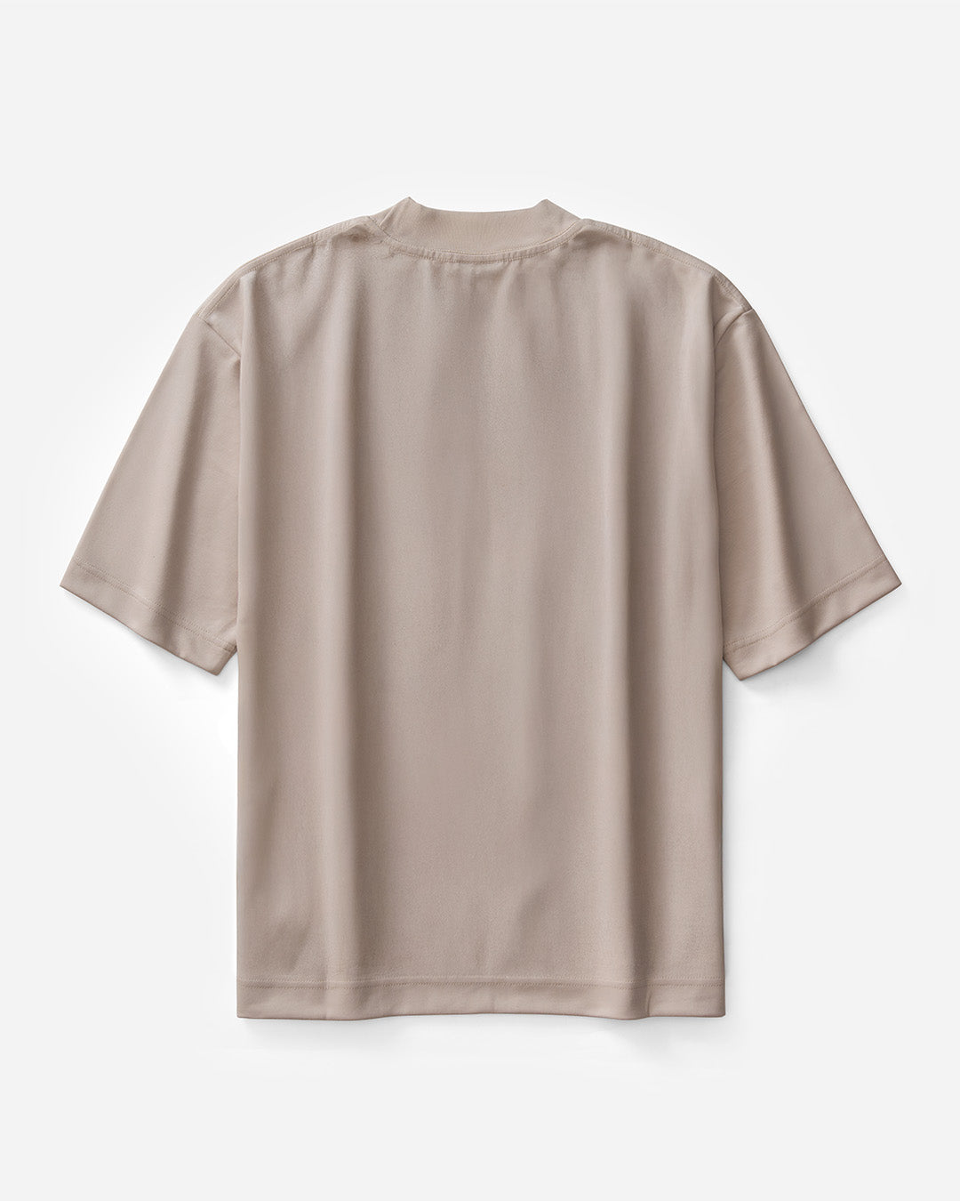 Fitline Logotype Boxy Tee - Oyster Mushroom