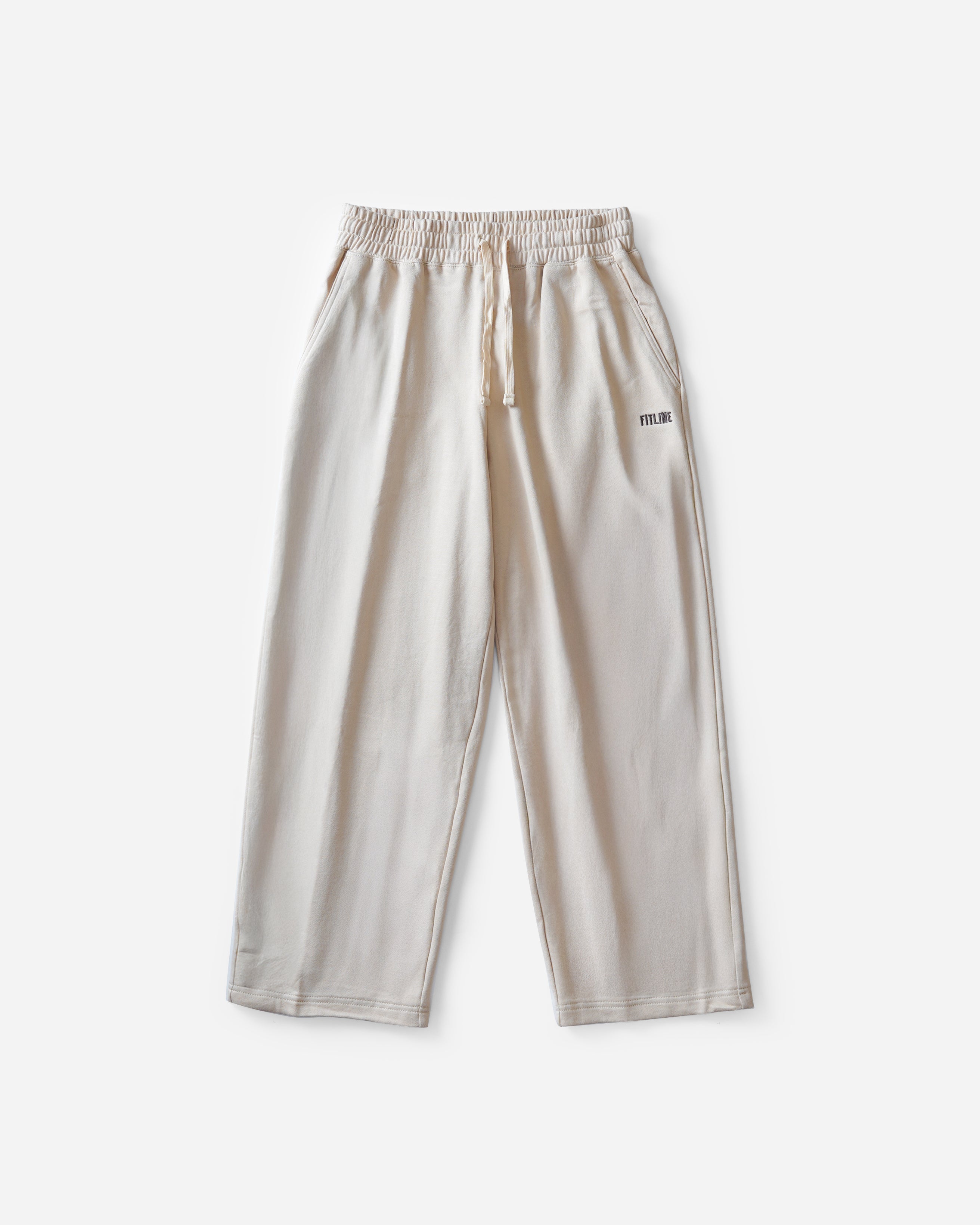Fitline Logotype Sweatpants - Beige