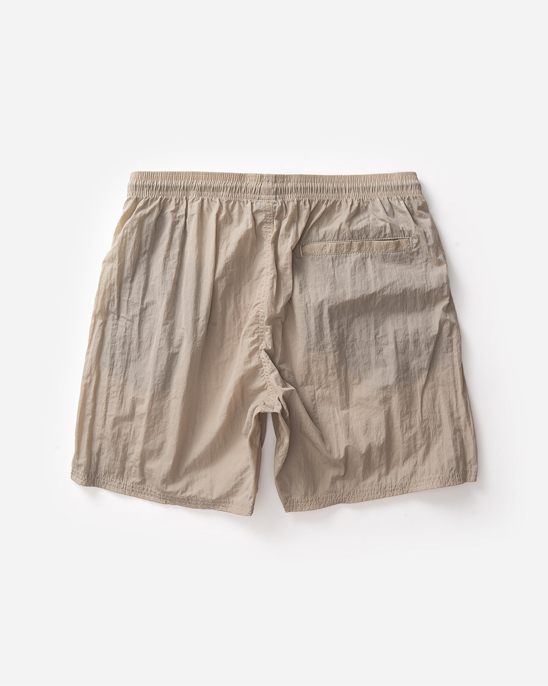 Fitline Nylon Shorts - Beige