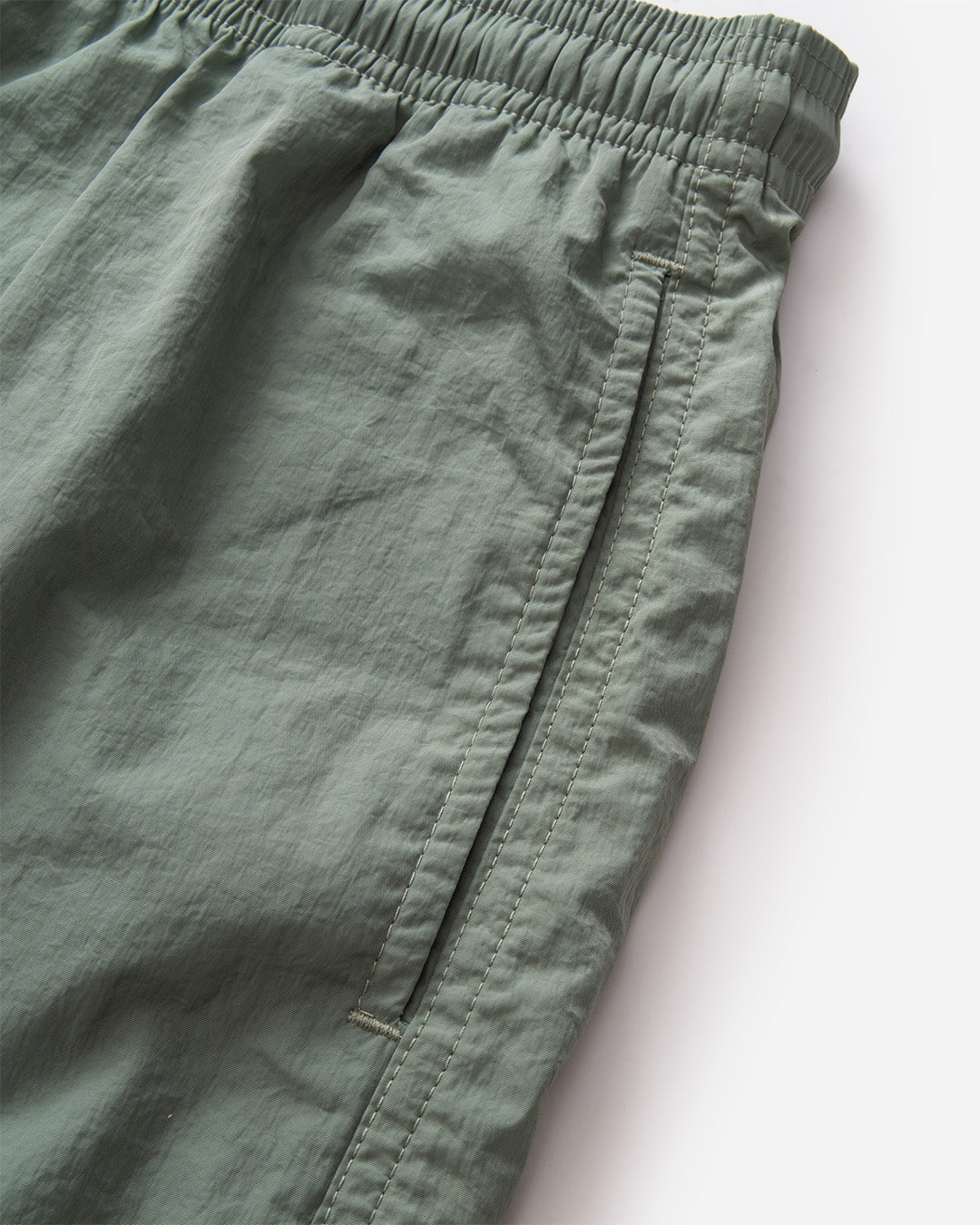 Fitline Nylon Shorts - Light Sage