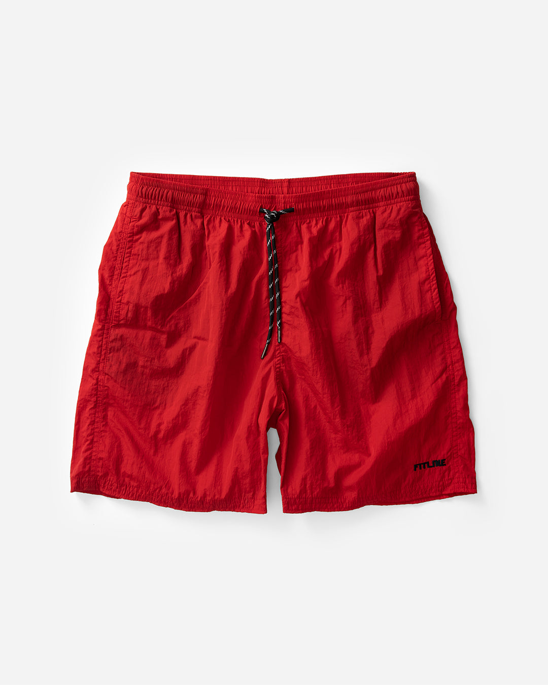 Fitline Nylon Shorts - Sport Red