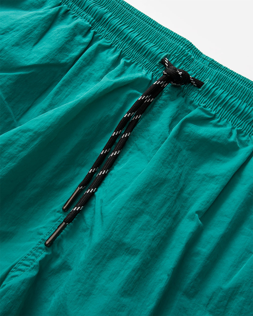 Fitline Nylon Shorts - Teal Green