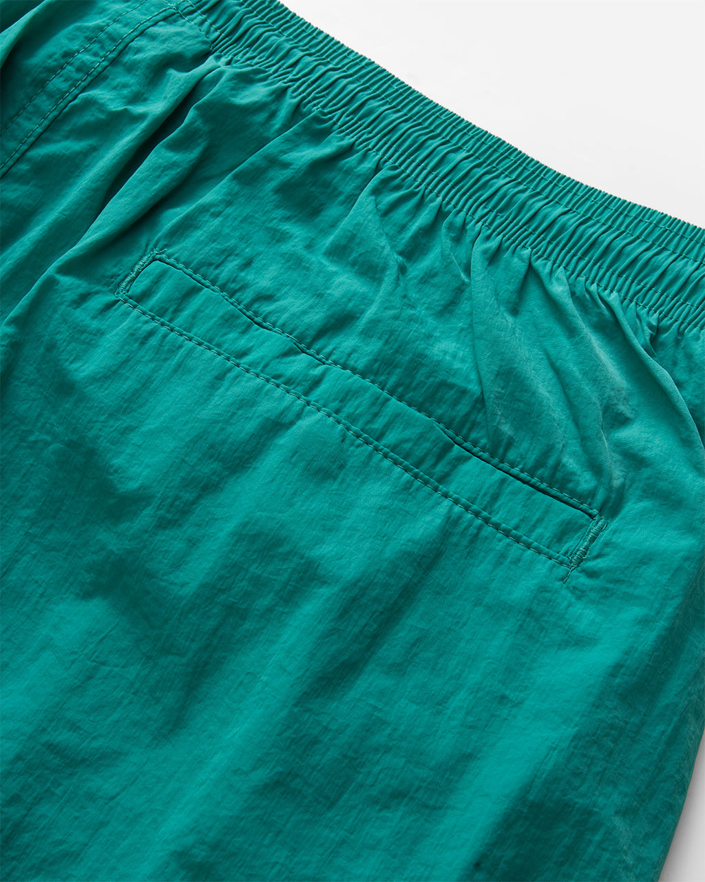 Fitline Nylon Shorts - Teal Green