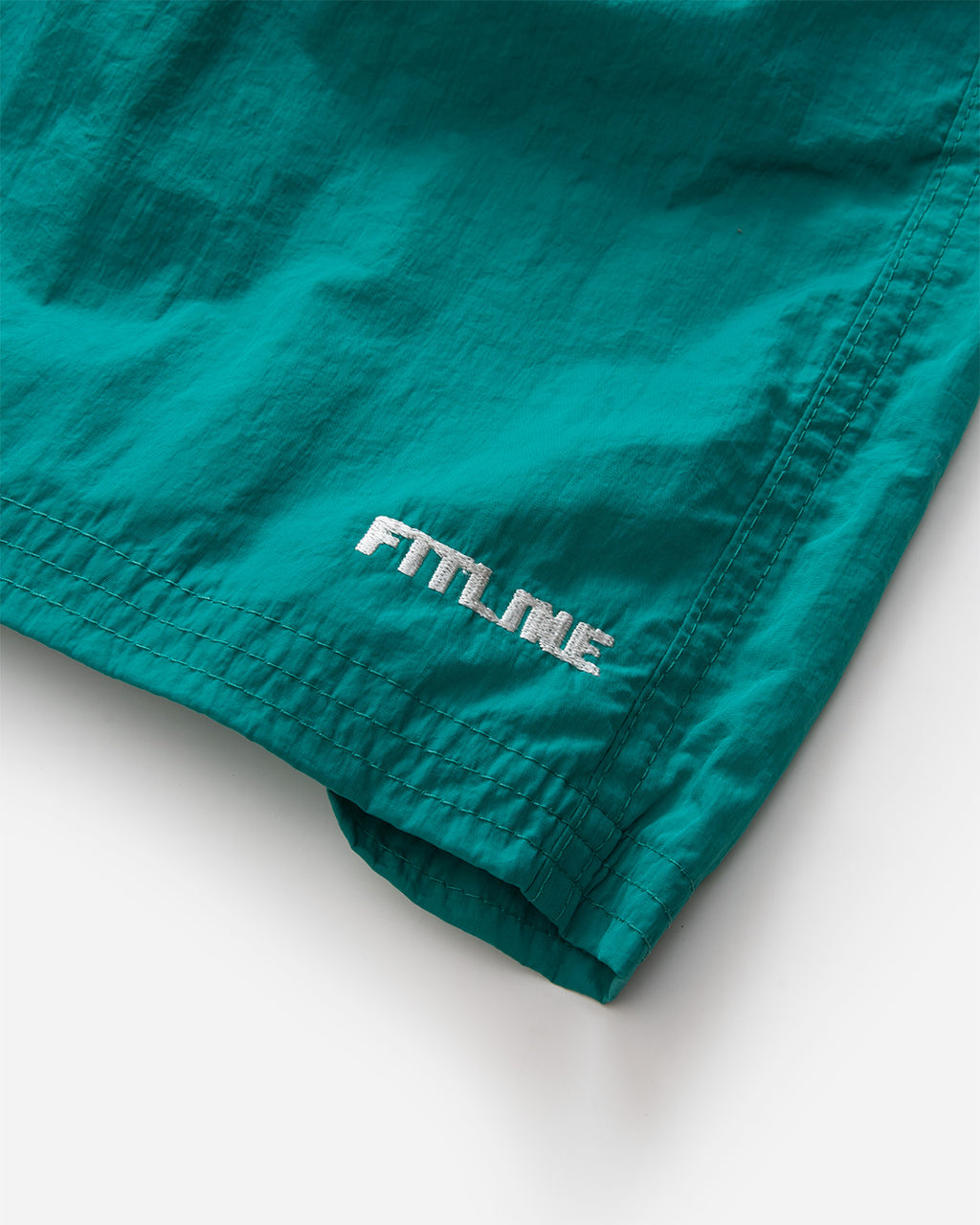 Fitline Nylon Shorts - Teal Green