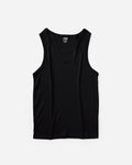 Fitline Ribbed Tank Top - Black